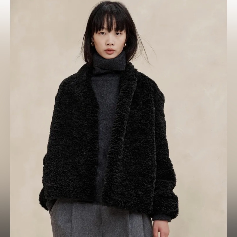 Banana Republic Serres Sherpa Coat XS
